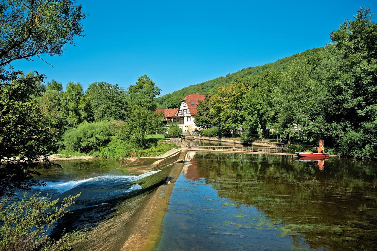 Landgasthof Jagstmuhle Hotel Heimhausen  Kültér fotó